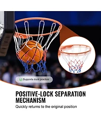 Vevor Basketball Rim Replacement Outdoor Heavy Duty Hanging Flex Hoop Net