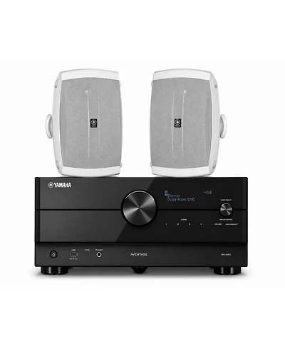 Yamaha Rx-A2A 7.2-Channel 8K Av Receiver with Ns-AW350W
