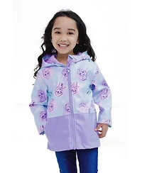 Frozen Toddler Girls Minnie Mouse Hooded Rain Jacket