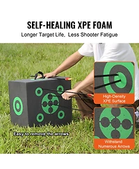 Vevor Archery Target Foam Cube Arrow Target Outdoor Practice Shoot Bow