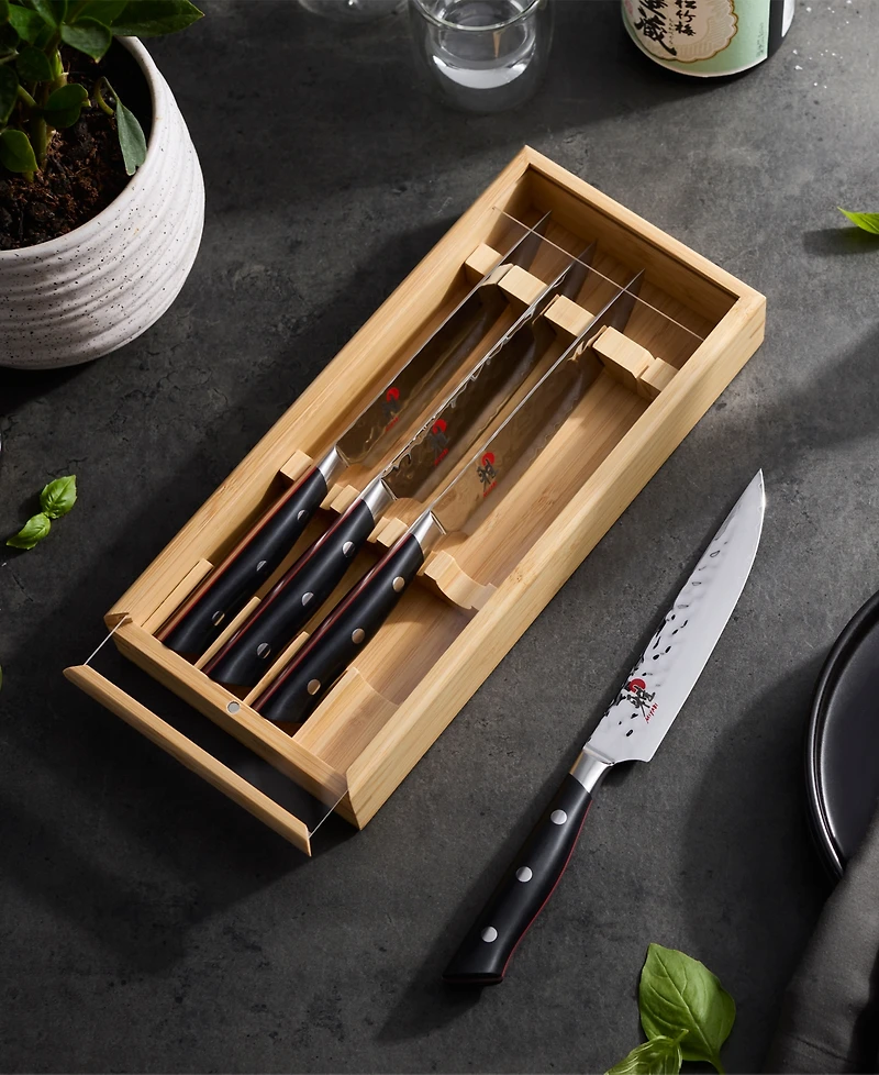 Miyabi Hisho 4-piece Steak Knife Set with Box