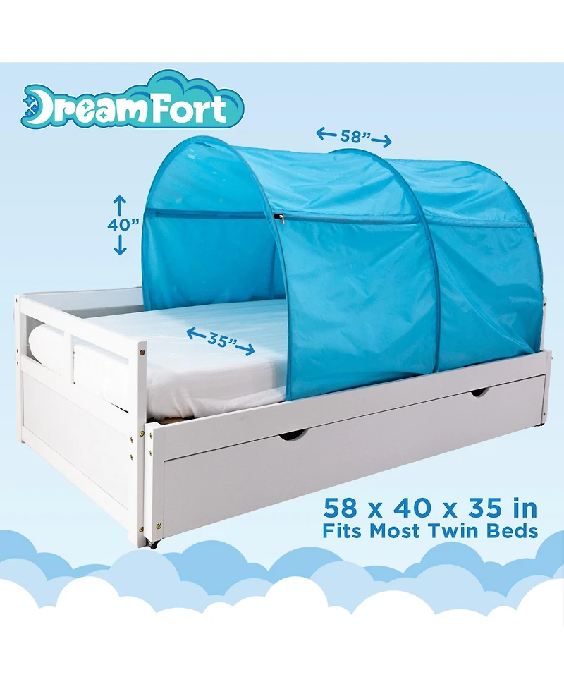 Air Fort Inflatable for Kids, Builds 30 Sec, Play Tent Age 3+