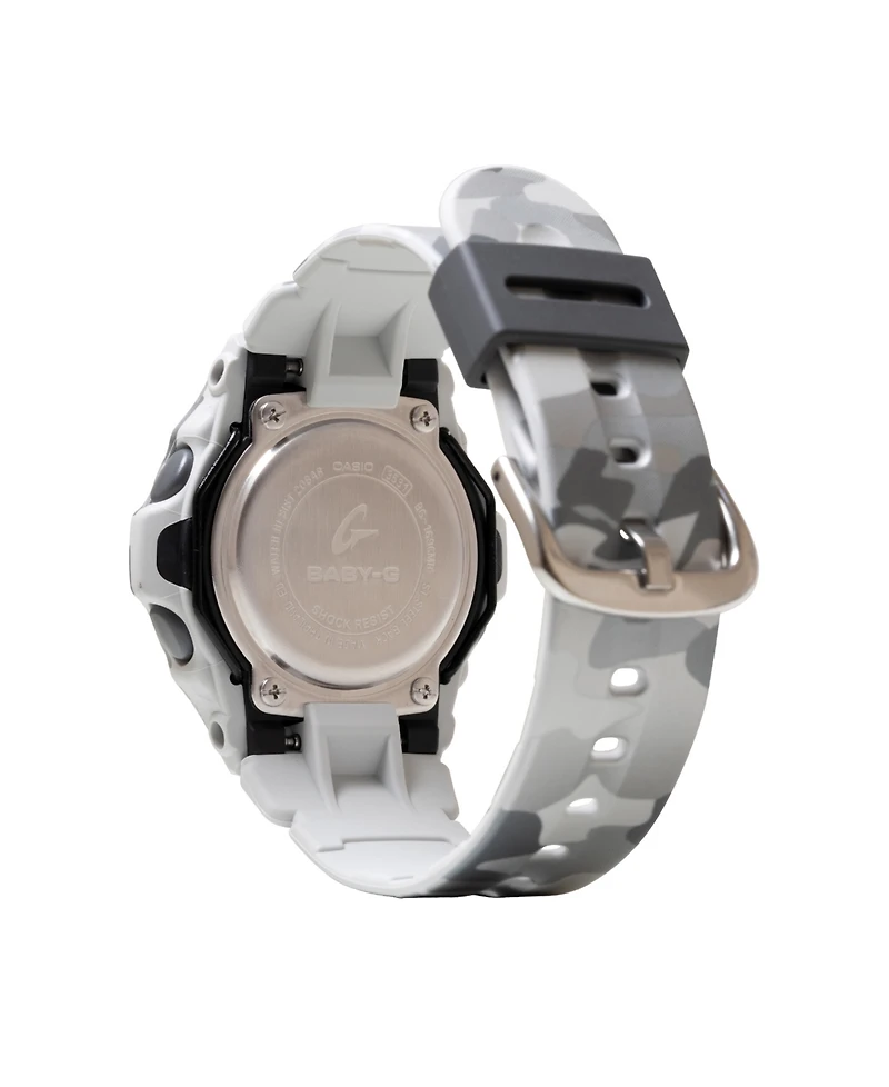 G-Shock Baby-g Women's Digital Gray Resin Digital Watch 42.6mm