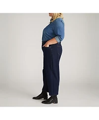 Universal Standard Women's Cropped Barrel Leg Jeans