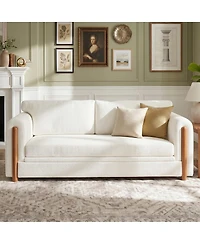 Streamdale Furniture Modern 3-Seater Upholstered Sofa, 79.1" Couch for Living Room