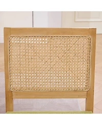 Streamdale Furniture Set of 2 Rattan Cane Back Dining Chairs