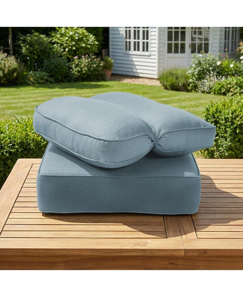 Pocassy 6 Inch Thick 24" x Outdoor Deep Seating Cushion Set Indoor And Seat / Back