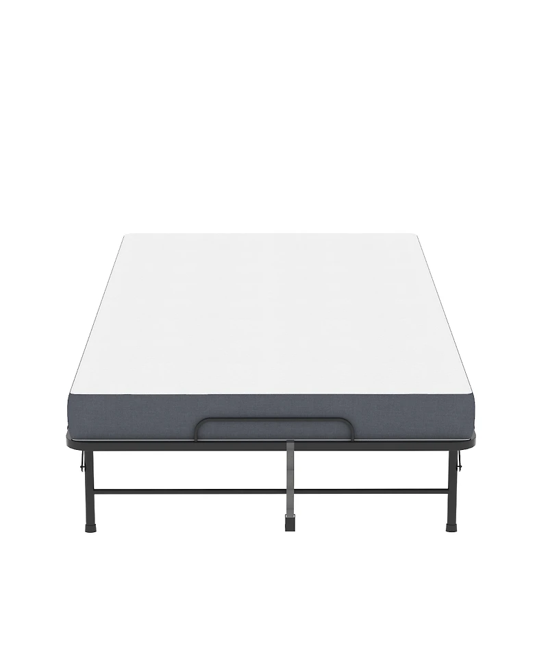 Streamdale Furniture 75"x46" Extra-Wide Folding Guest Bed with 5" Memory Foam, 450lbs Capacity