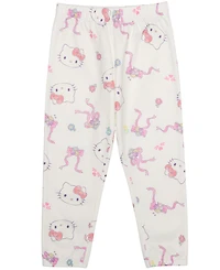 Epic Threads Toddler Girls' 12M-5T Hello Kitty Print Fleece Sweatshirt and Joggers, 2-Piece Set