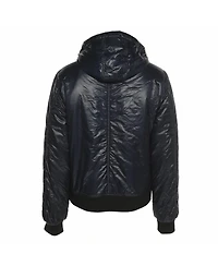 Pre-Owned Dolce & Gabbana Men's Nylon Hoodie Bomber Jacket