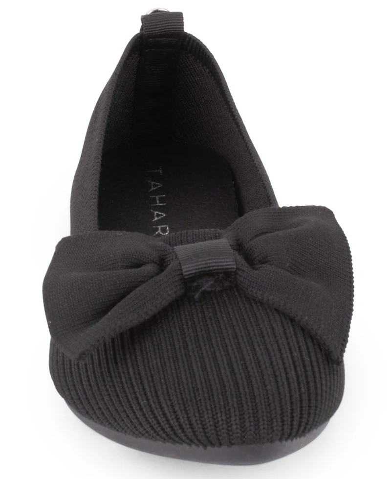 Tahari Women's Monaghan Knit Slip-On Flats