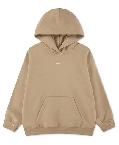 Nike Girls' 4-6X Sportswear Studio Fleece Oversized Hoodie