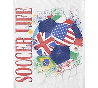 Fifth Sun Men's Soccer Is Life Graphic T-Shirt