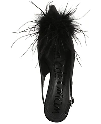 Sam Edelman Women's Finch Feather Slingback Pumps
