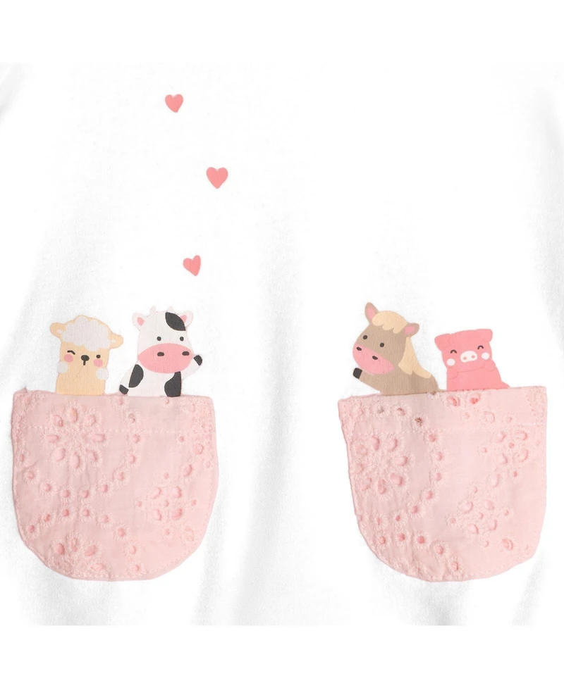 John Deere Baby Girls' ( 0-3 to 12 M ) One Piece Bubble Romper