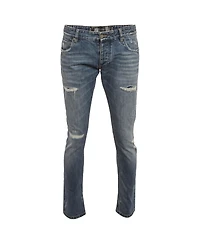Pre-Owned Dolce & Gabbana Men's Denim Distressed Jeans