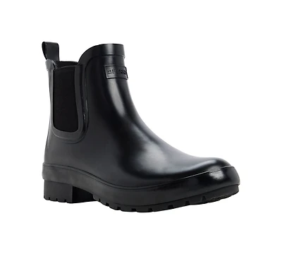 Sperry Women's Drizzle Rain Wear Round Toe Chelsea Booties
