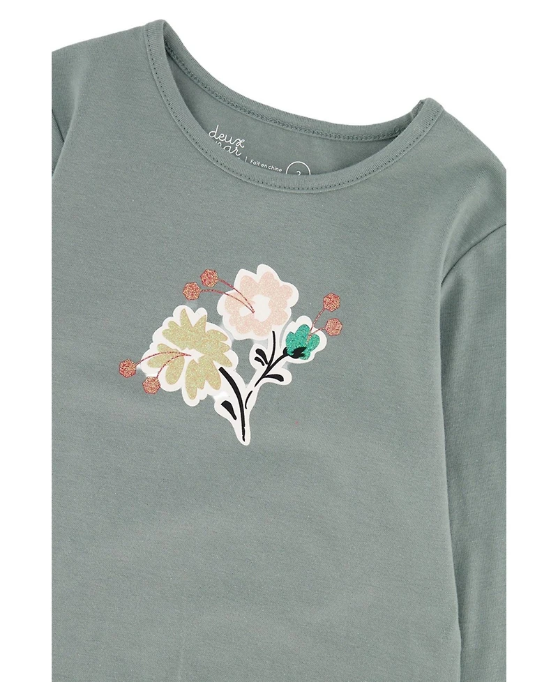 Deux par Toddler Girl (2T - 5T) Cotton Long Sleeve T-Shirt