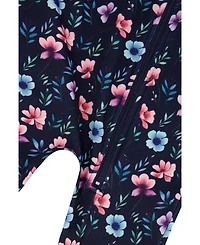 Deux par Baby Girls 6M to 24 M One Piece Thermal Underwear Floral Print