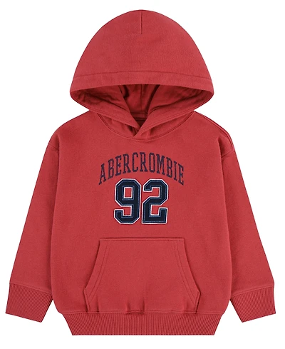 abercrombie kids Toddler Boys' 2T-5T Logo Fleece Hoodie