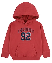 abercrombie kids Toddler Boys' 2T-5T Logo Fleece Hoodie