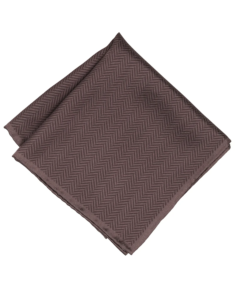 Alfani Men's Herringbone Pocket Square, Macy's Exclusive
