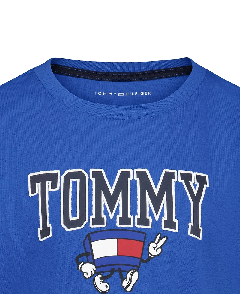 Tommy Hilfiger Boys' 2T-7 Mascot Short-Sleeve T-Shirt