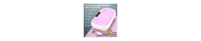Zeny Vibration Plate Fitness Platform Exercise Machine