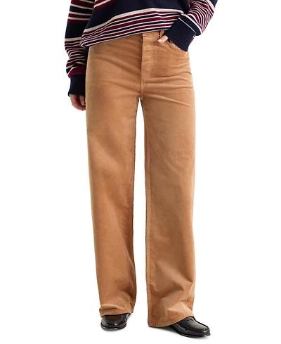 Good American Women's High-Rise Relaxed Wide-Leg Jeans