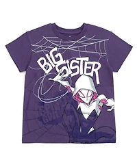 Spider-Verse Toddler Girls (2T-4T) Graphic Short Sleeve T-Shirt