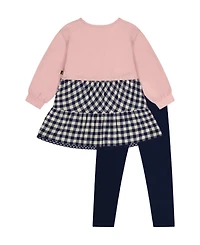 Deux par Baby Girl ( 3M to 24 M ) Tunic and Leggings Set Pale Dusty