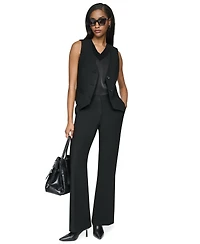 Dkny Women's Low-Rise Flare Trousers Pants