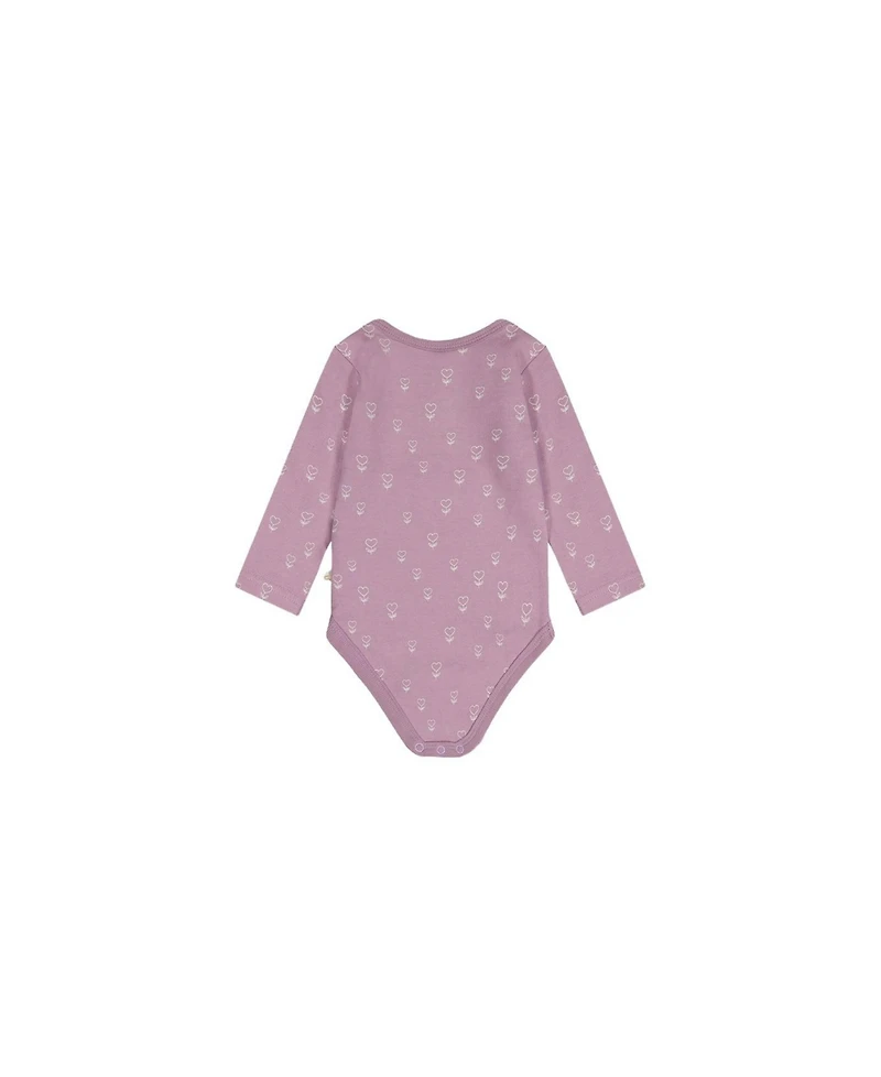 Deux par Baby Girl (3M-24M) Cotton Onesie Floral Print
