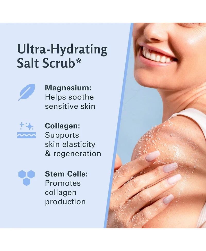 M3 Naturals Magnesium Scrub, 16 Ounce