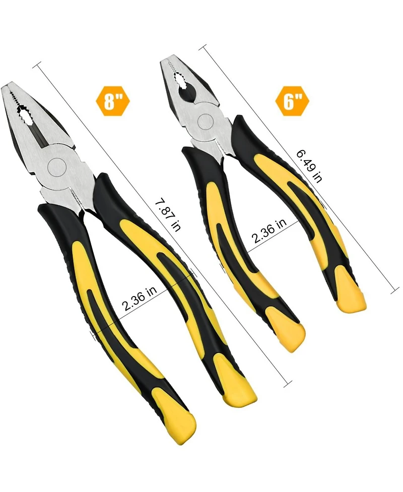Xdovet Lineman's Pliers Heavy Duty Chrome Vanadium Steel