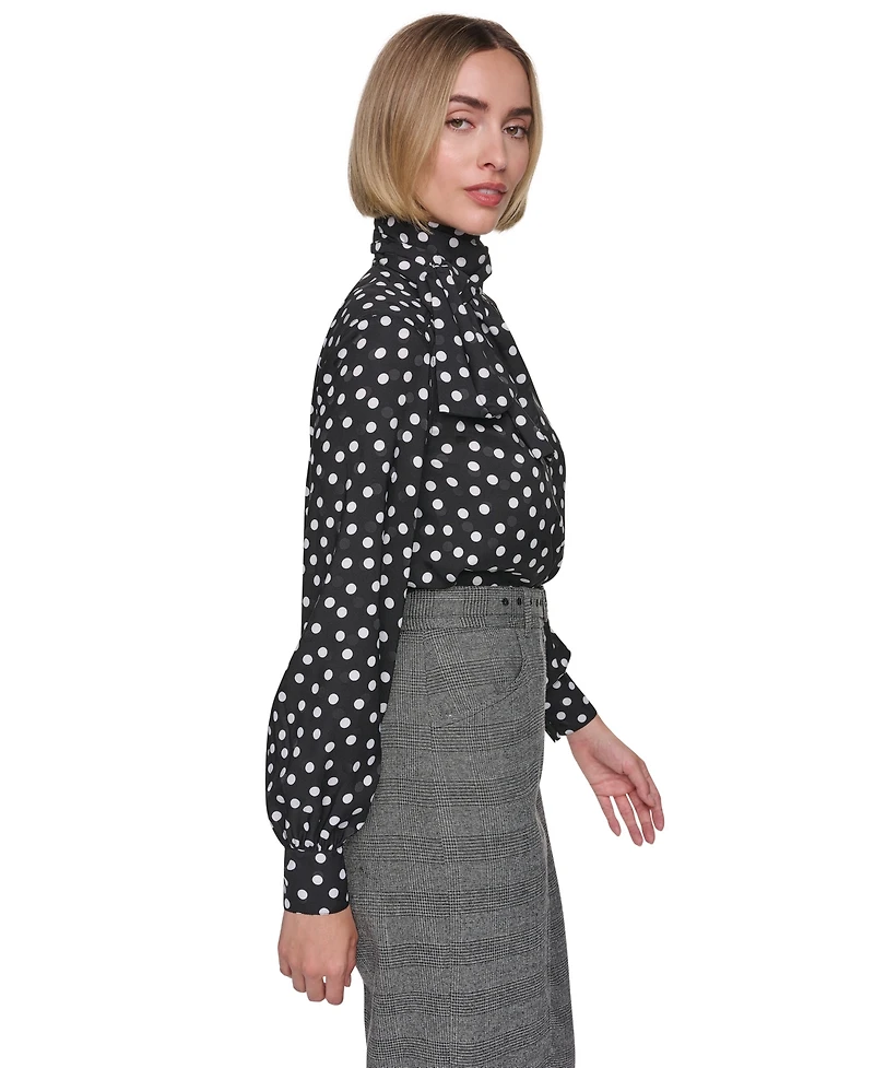 Sonia Rykiel Women's Bow Blouse Long-Sleeve Top
