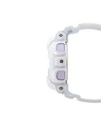 G-Shock Women's Baby-g Japanese Quartz White Resin Watch 43.4mm