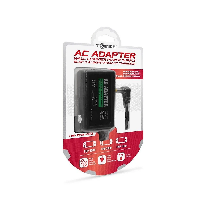 Tomee Hyperkin Ac Adapter for Psp 3000/ 2000/ 1000 - Sony Psp
