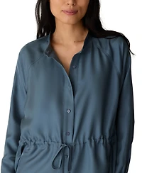 Eileen Fisher Women's Collared Button-Front Shirt