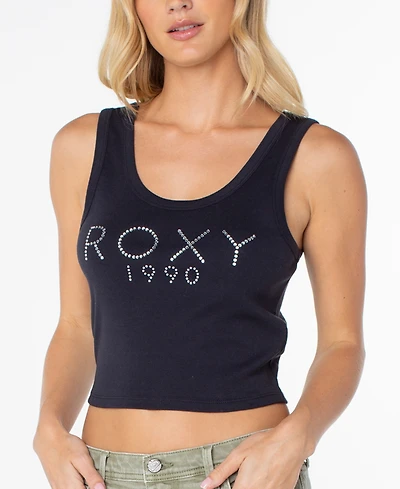Roxy Women's Shine Bright Scoop Neck Retro-Inspired Baby T-Shirt