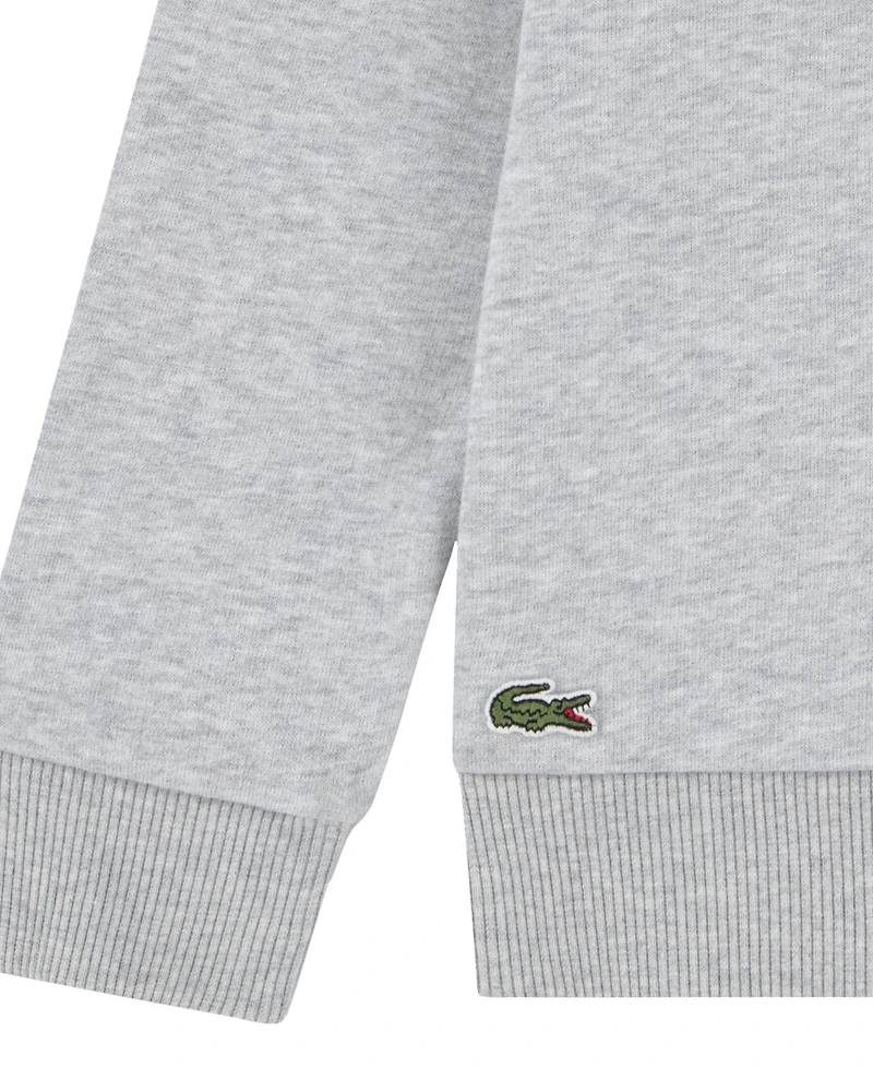Lacoste Boys' 10-16 Long-Sleeve Bold Crocodile Sweatshirt