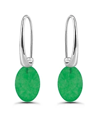 Macy's Genuine Howlite Chrysocolla on Hardwire Fishhook Closure Earrings