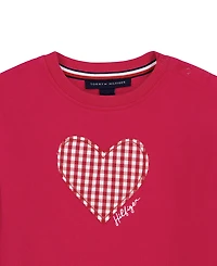 Tommy Hilfiger Baby Girls' Long-Sleeve T-Shirt and Pants, 2-Piece Set