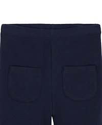 Tommy Hilfiger Girls' 2T-6X Long-Sleeve Top and Pants, 2-Piece Set