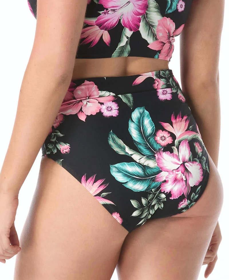 Coco Reef Women's High Waist Pull-On Rollover Bottoms