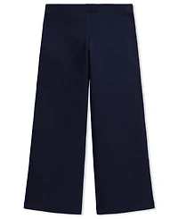 Polo Ralph Lauren Girls' 2T-6X Ribbed Wide-Leg Pants