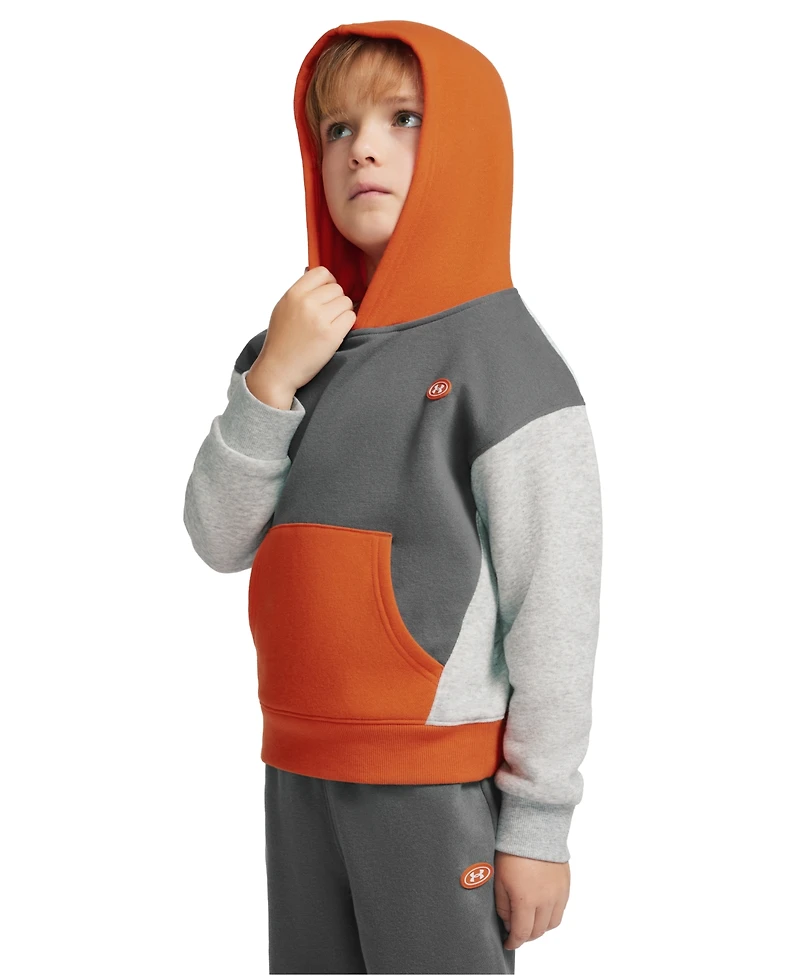 Under Armour Boys' 4-7 Long-Sleeve Sweatshirt and Pants, 2-Piece Set