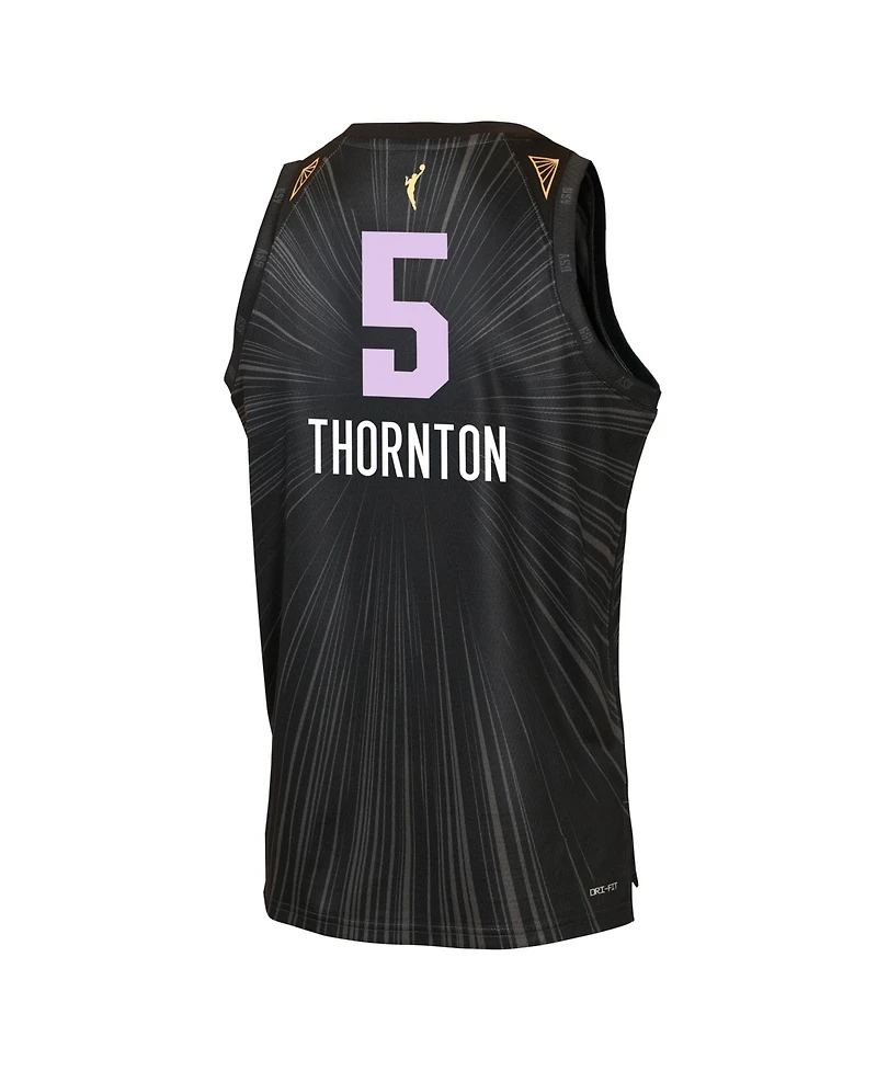 Nike Big Boys and Girls Kayla Thornton Anthracite Golden State Valkyries Victory Rebel Edition Jersey