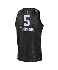Nike Big Boys and Girls Kayla Thornton Anthracite Golden State Valkyries Victory Rebel Edition Jersey