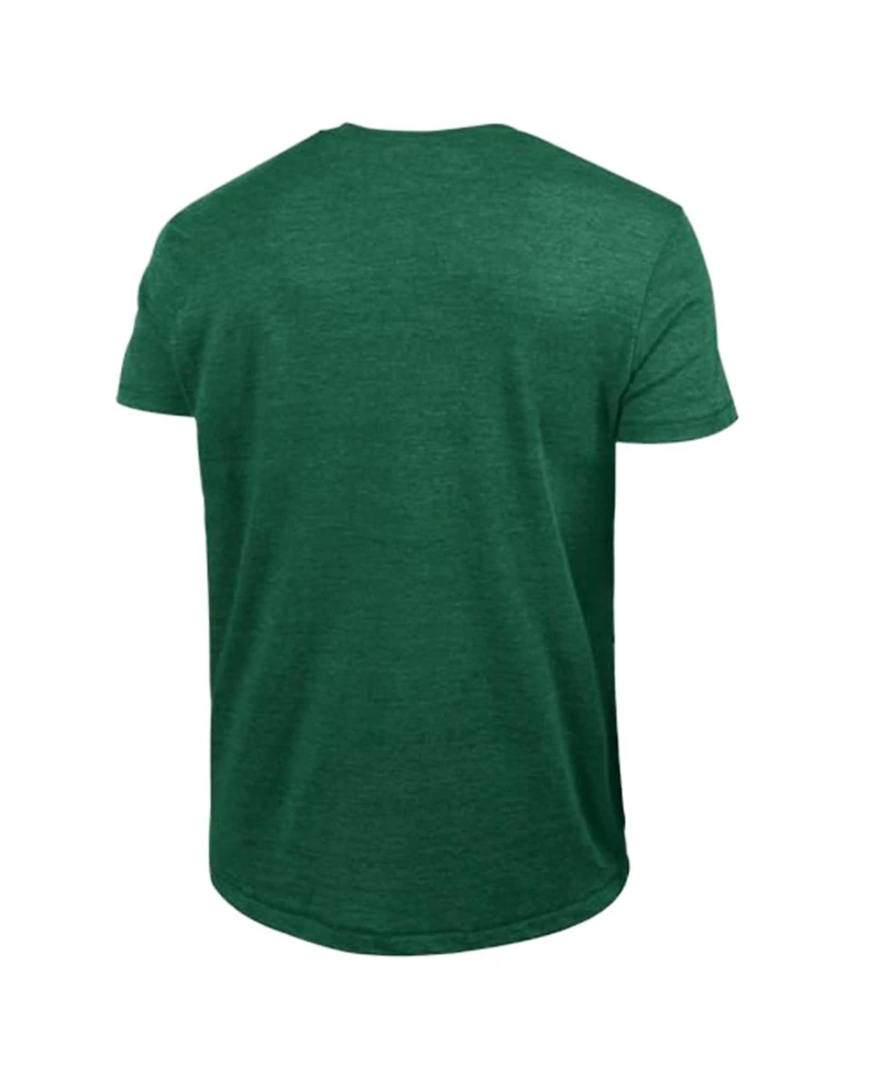 Champion Men's Green Miami Hurricanes Triumph Tri-Blend T-Shirt